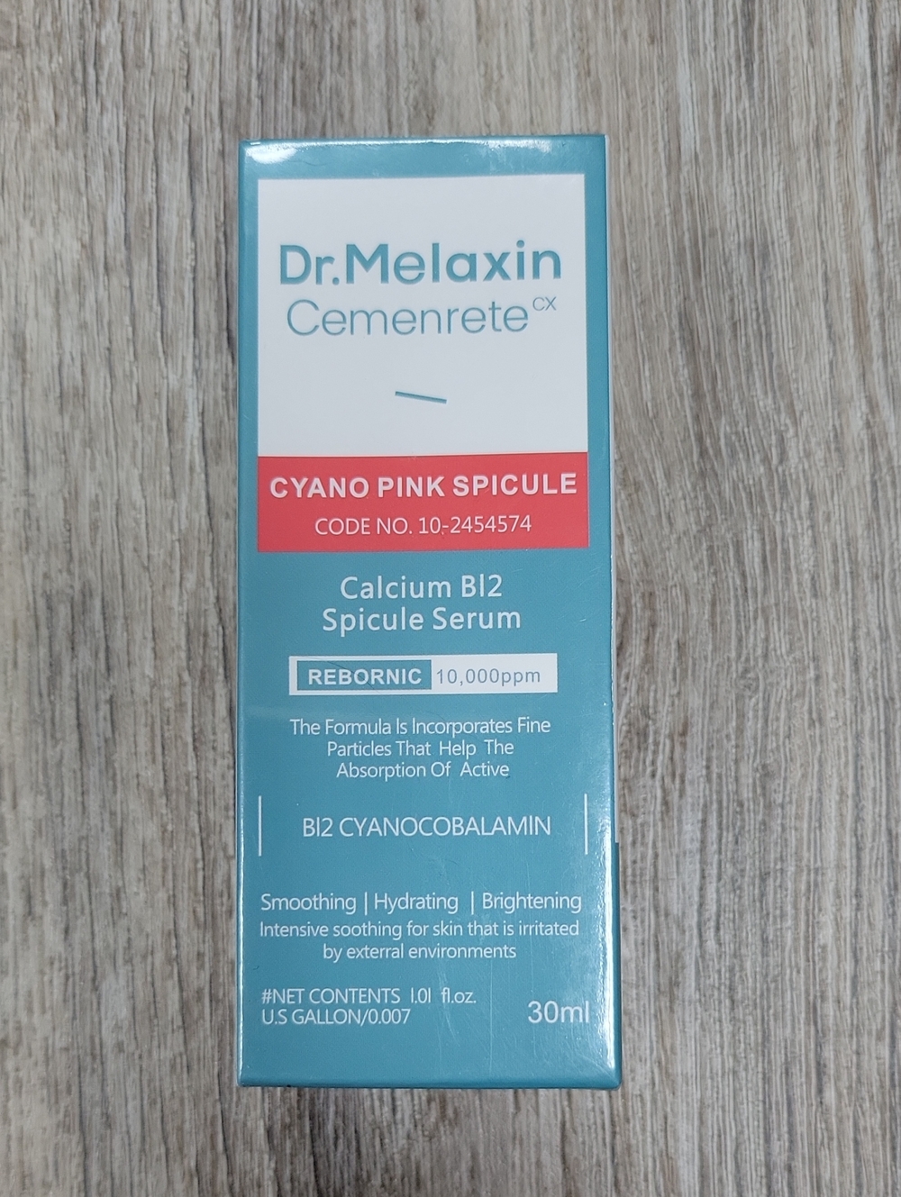 Dr. Melaxin Cemenrete Cyano Pink Spicule Calcium B12 Serum
